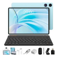 טאבלט + ערכת אביזרים | Teclast P50 Case 11" 128GB | 4GB + (8GB Expansion) צבע תכלת