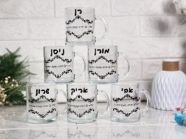 ספל בעיצוב אישי | הדפסה על ספל זכוכית
