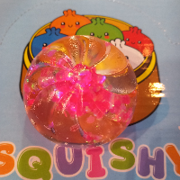 סקווישי דונאטס דאמפלינג ג'לי דביק קטן 6 ס״מ - Small Jelly Dumpling Squishy  XR-278-1A