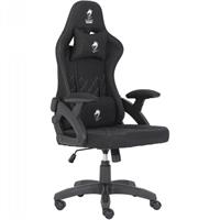 כיסא גיימינג בד Dragon Ace Pro שחור לבן
