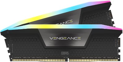 ז. לנייח CORSAIR VENGEANCE RGB 32GB 2x16GB DDR5 6000MHz C36