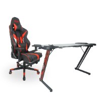 שולחן גיימינג פלוס כיסא גיימינג BANDEL7038 מבית LEVEL UP