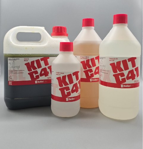 ערכת כימיקלים לפיתוח פילם צבע נוזל  C41 Bellini Kit C-41 5 Liter Negative Film Processing Kit