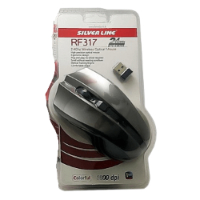 עכבר אלחוטי - Silver Line RF-317 BLACK