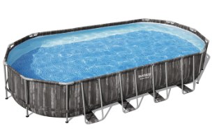 בריכה אובלית אולטרה (7.32X366X122) 5611T מבית BESTWAY