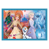 קלמנטוני - פאזלים  4 ב 1 דיסני פרוזן 2 - Clementoni Puzzle FROZEN