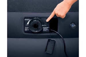 מזרן מתנפח יחיד עם כרית מובנית Dura-Beam Plus ‎191×99×42‎ ס״מ | INTEX | מק״ט ‎64132‎ | קפיץ קפוץ
