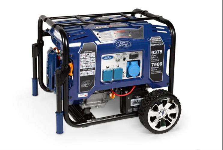 גנרטור בנזין להשכרה לפי יום 9375W מבית FORD אמין לעבודה