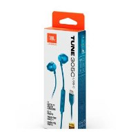 אוזניות טייפ-סי - JBL Tune 305C - כחול