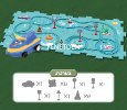 אוקיינוס 15 חלקים - פאזל מסלול מכוניות