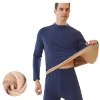 כחול - חליפה תרמית מחממת לחורף לגברים