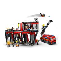 לגו סיטי - תחנת כיבוי עם כבאית 60414 - LEGO