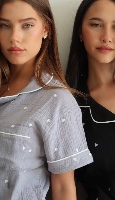 פיג׳מה טטרה קצרה -100% כותנה