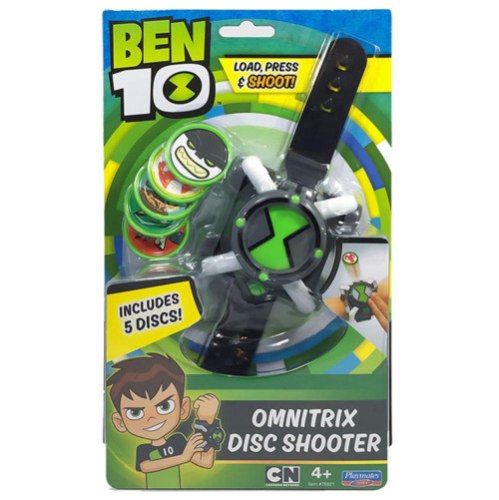 בן 10 שעון יורה דיסקיות ירוק Ben 10 Omnitrix Disc Shooter