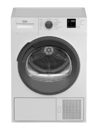 מייבש כביסה 8 ק"ג דגם BEKO DRXS827A בקו לבן