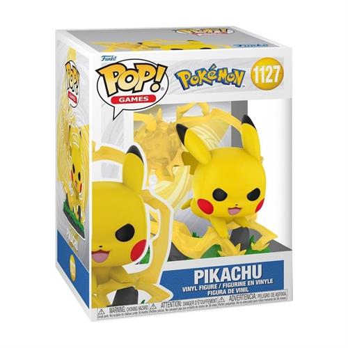 בובת פופ פרימיום פוקימון פיקצ'ו עם ברקים - Funko Pop Premium Pokemon Pikachu