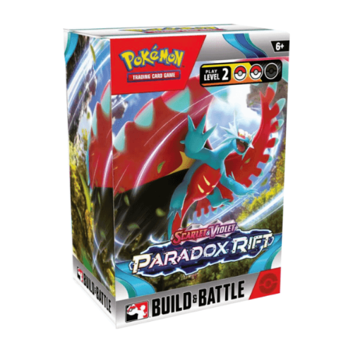 Pokemon TCG: Scarlet & Violet 4 Paradox Rift Build & Battle Box בילד אנד באטל סקרלט ויולט