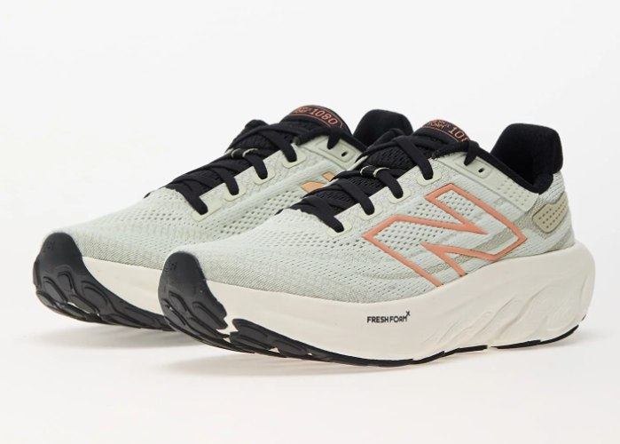 נעלי ניו בלאנס New Balance Fresh Foam X 1080 אפור כתום