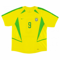 Brazil Home Shirt World Cup 2002 - RONALDO