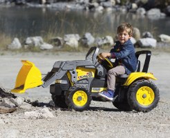 טרקטור פדלים לילדים עם כף קדמית PEG PEREGO Excavator Maxi