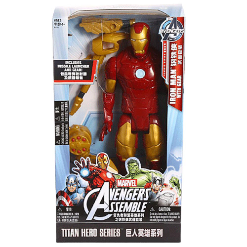 הנוקמים – איירון מן 28 ס''מ עם אביזרים - Marvel Avengers Iron Man