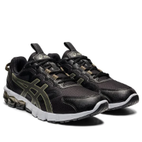 ASICS GEL QUANTUM 90 MEN BLACK MANTLE GREEN נעלי אסיקס גברים