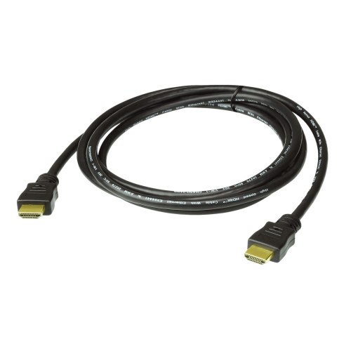 כבל HDMI באורך 1 מטר לתצוגת True 4K 60Hz בצבע זהב ATEN 2L-7D01H