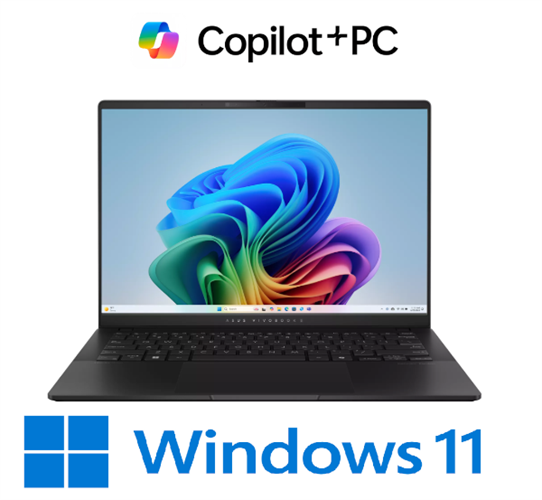 נייד ASUS VivoBook S 14 Ryzen AI 7 350 24GB 1TB MVME Win11H 3K