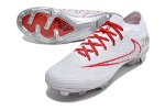 ללא גרב - נעלי כדורגל Nike Air Zoom Mercurial Superfly Elite אדום לבן