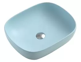 כיור רחצה חרס מונח דגם 8419 480/390/154