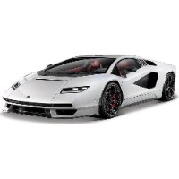 מאיסטו - מכונית למבורגיני קונטאש  לבן Lamborghini Countach - LPI  800-4 1:18