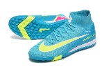 עם גרב - נעלי קטרגל נייק Nike Mercurial Superfly Elite טורקיז