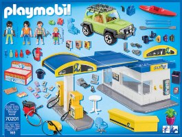 פליימוביל תחנת דלק במבצע! playmobil ערכת פליימוביל גדולה