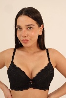 חזיית ריפוד קל תחרה סקסית