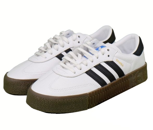 סניקרס אדידס סמבה מדגם Adidas Sambae W לבן חום