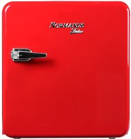 מיני מקרר רטרו 50 ליטר Normande ND-56 De-Frost - צבע אדום