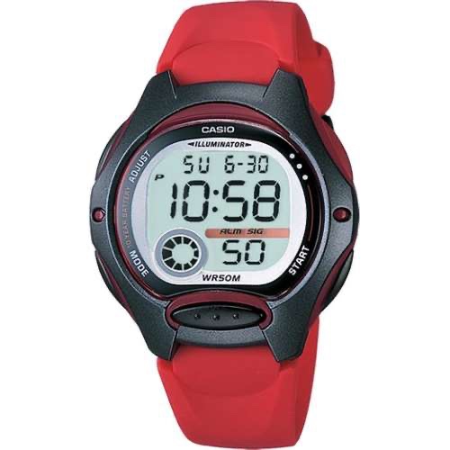 שעון קסיו Casio- אדום