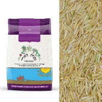 אורז בסמטי מלא אורגני - 1 ק״ג
