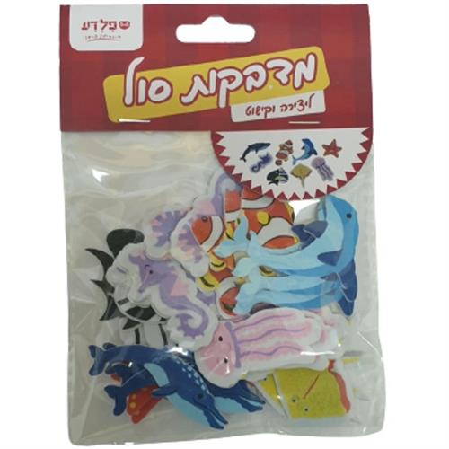 מדבקות סול חיות ים 32 יח'
