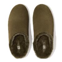 Fit-Flop Chrissie Shearling Mossy כריסי שרלינג מוסי פיט פלופ נעלי נשים