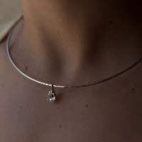 שרשרת פרינסס| שרשרת קשיחה | תליון טיפה