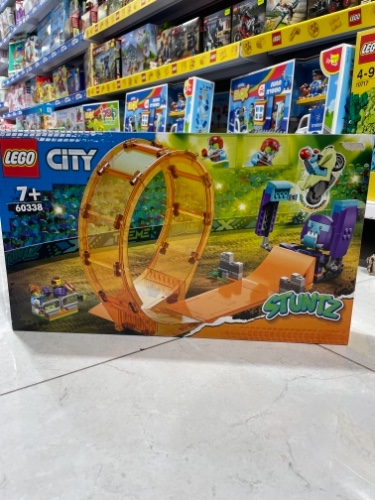 Lego city stuntz מסלול אופנוע