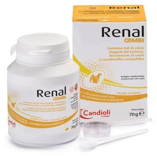 Renal combi powder for dogs and cats