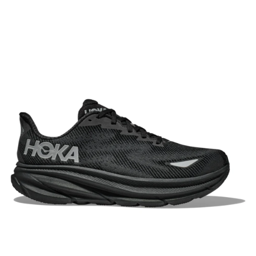 HOKA CLIFTON 9 GTX נעלי ספורט קליפטון 9 גורטקס נגד מים שחור שחור | HOKA גברים