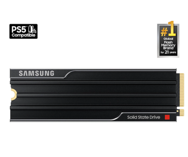 דיסק פנימי Samsung 9100 PRO W Heatsink 2TB Gen5 M.2 NVME 2.0