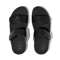 Fit Flop Lulu Adjustable Slides Black כפכפי פיט פלופ לנשים שחור
