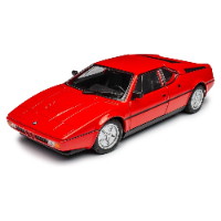 דגם מכונית במוו אמ 1 אדומה - WELLY BMW M1 1:24