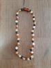 משולבת - לא מלוטש - שרשרת ענברים  לתינוק ופעוט