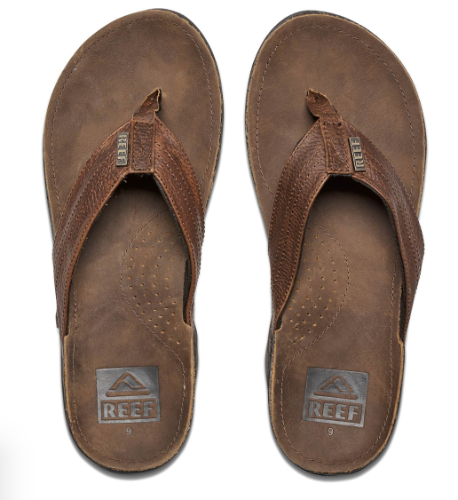 כפכפי גברים ריף עור חום Reef J-Bay Iii Camel