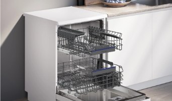 מדיח כלים חדש רחב 60 ס"מ דגם SIEMENS SN23EW28AE סימנס לבן